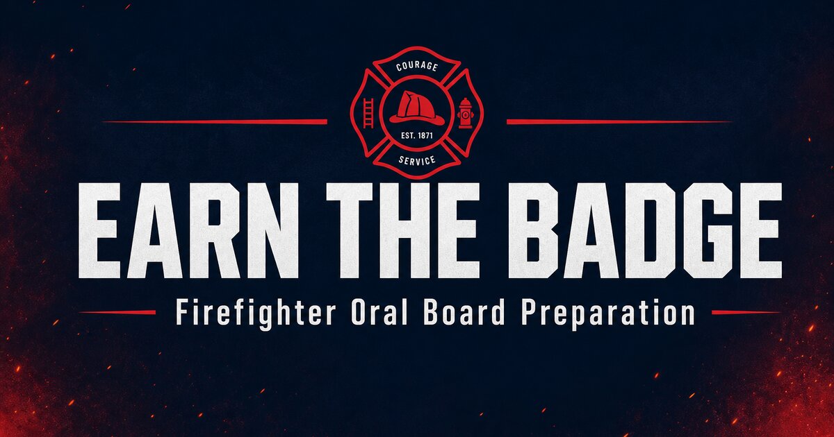 Intervier Questionnaire Firefighter Interview Questions & Oral Board Prep | Earn the Badge